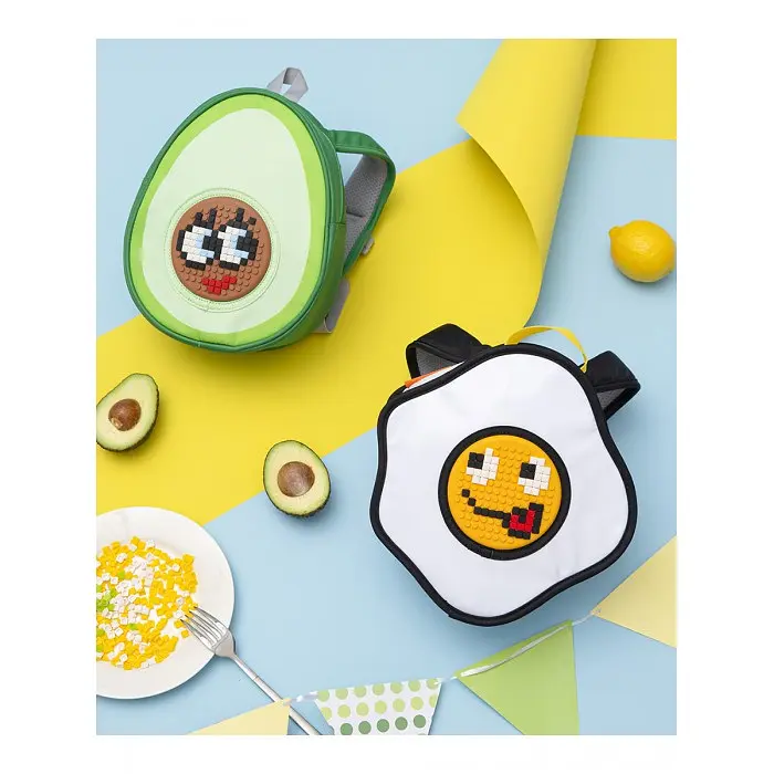 Рюкзак Upixel The sunny side up Backpack, білий з жовтим (WY-U19-008) - фото 4