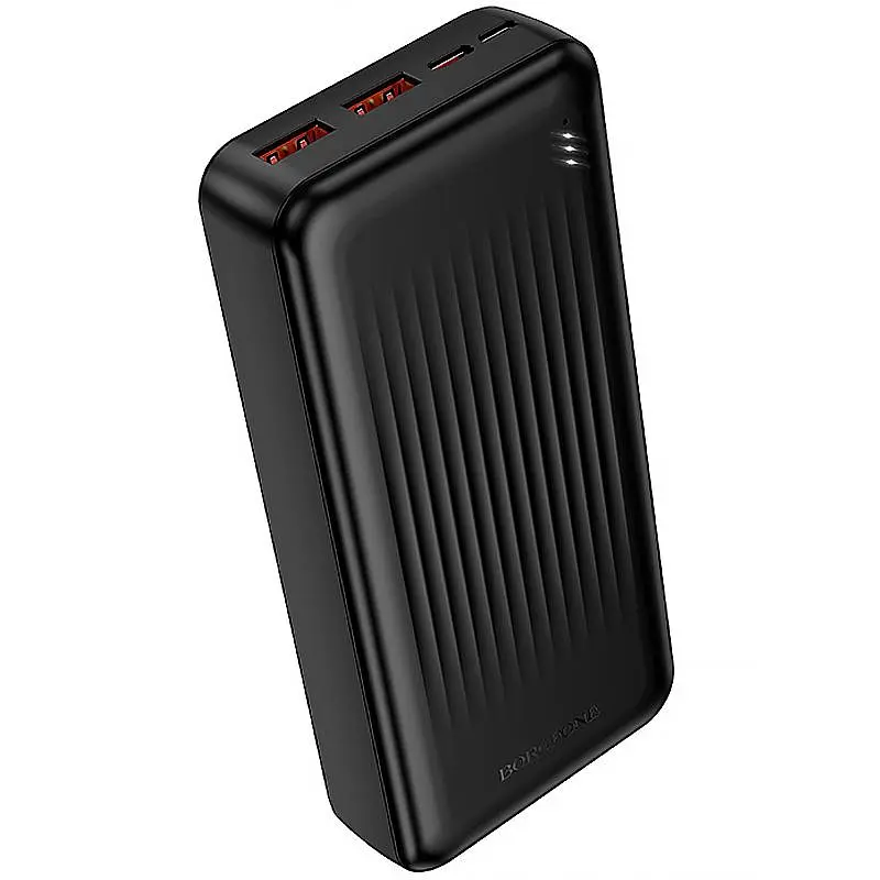 Портативний ЗП Power Bank Borofone BJ80A Clever 22.5W+PD20W 20000 mAh Black - фото 2