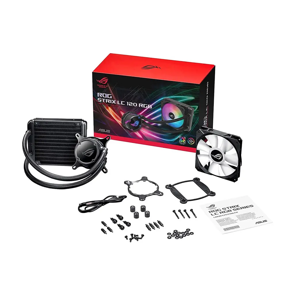 Система рідинного охолодження ASUS ROG-STRIX-LC-120 RGB (90RC0051-M0UAY0) - фото 4
