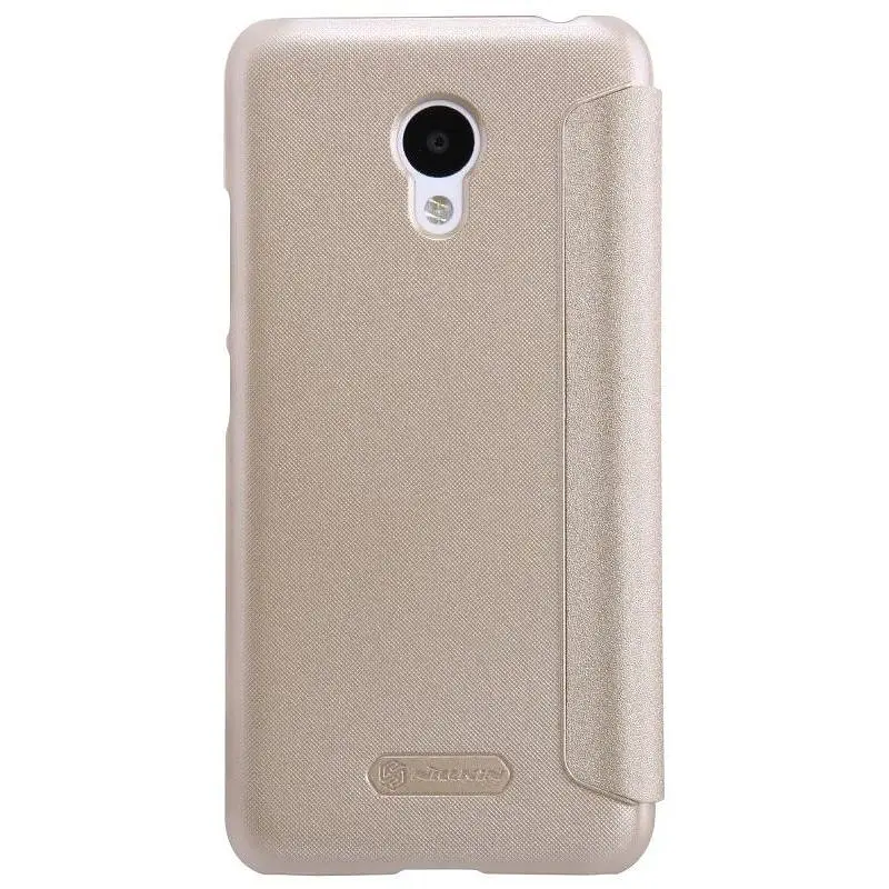 Чохол-книжка Nillkin Sparkle case Meizu M3 Gold - фото 4