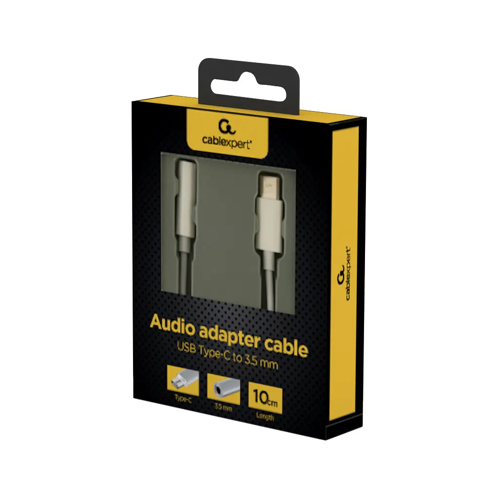 Адаптер USB-C to stereo audio 3.5 mm (CDLA) Cablexpert (A-CM-3.5F-01) - фото 4
