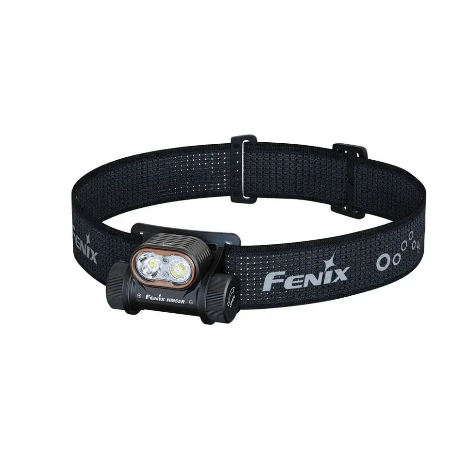 Налобний ліхтар Fenix 64х34х44 мм, чорний, вологозахист IP68, 1200 лм