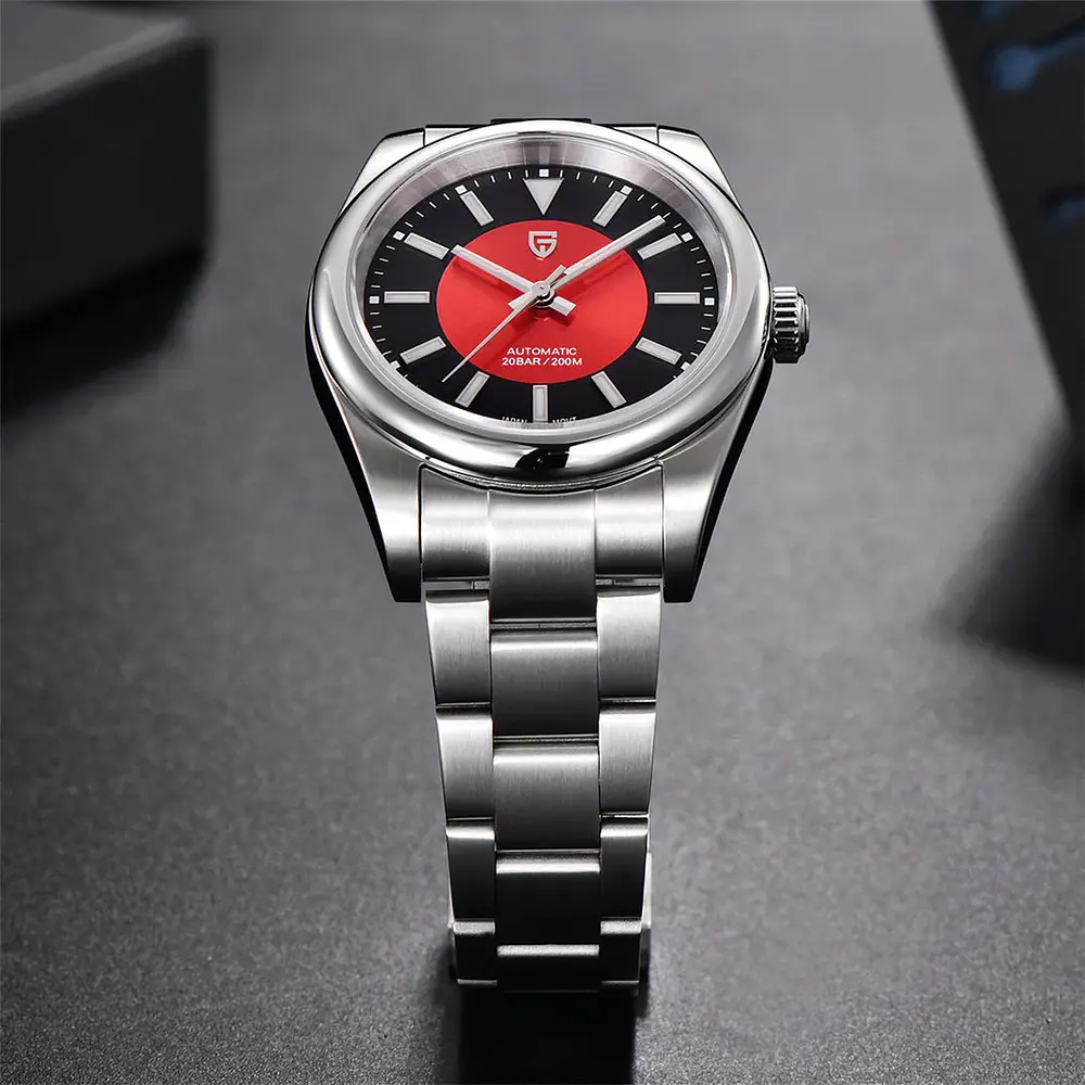 Чоловічий наручний годинник PD-1764 Silver-Red Pagani Design acs0031197 - фото 4