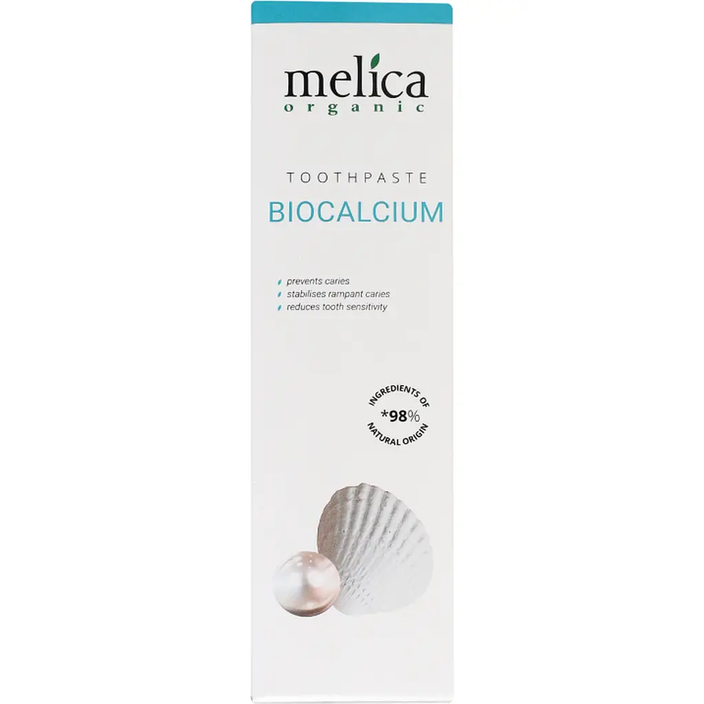 Зубна паста Melica Organic Біокальцій 100 мл  - фото 3