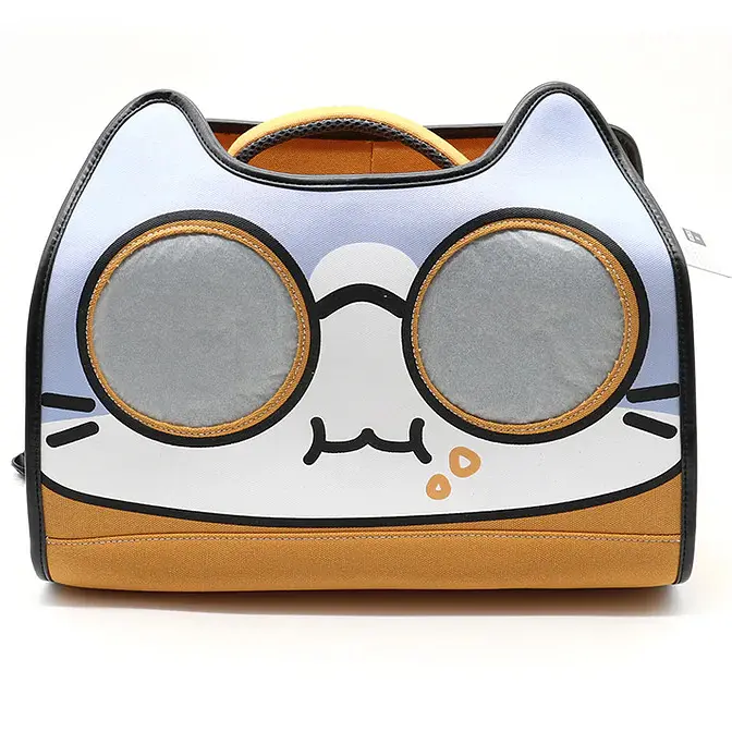 Рюкзак для кота Croci Catmania Tomodachi 40x20x36см до 10 кг помаранчевий (C2178087) - фото 2