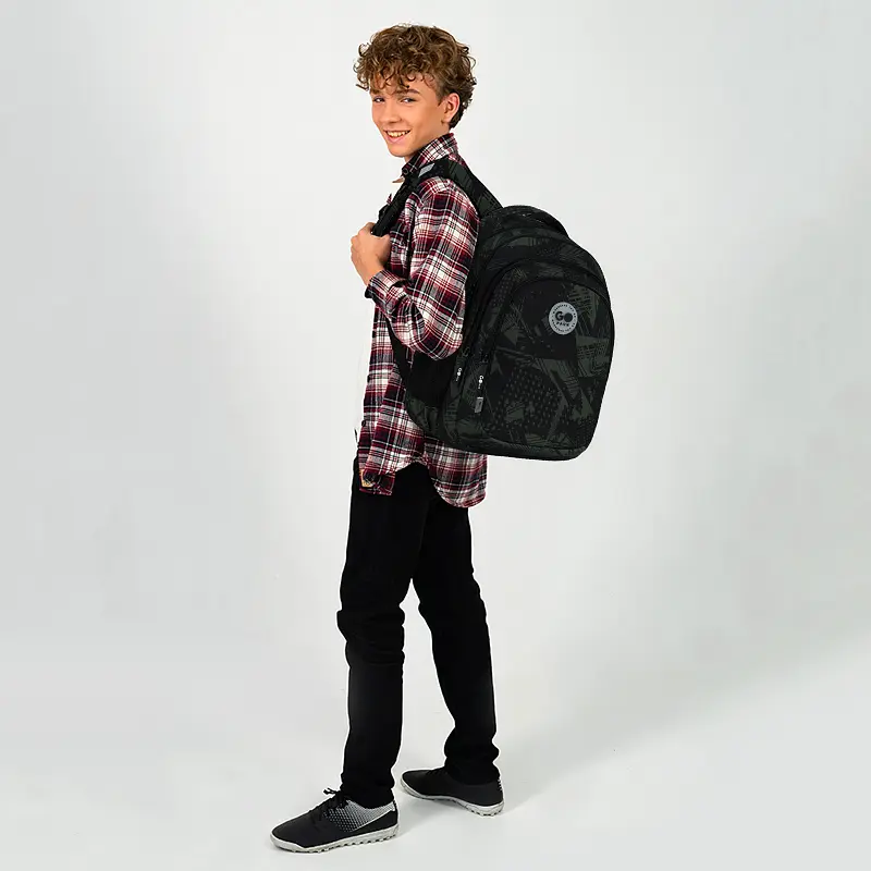 Рюкзак GoPack Teens 162L-3 Черный (GO26-162L-3) - фото 15