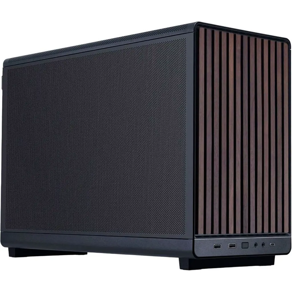 Корпус Lian Li A3-mATX Wood Edition Black (G99.A3X-WD.00) [176270] - фото 3
