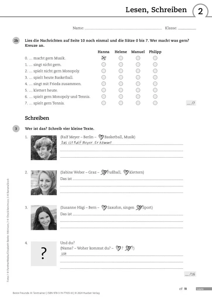 Beste Freunde A1. Testtrainer mit Audios online - фото 10