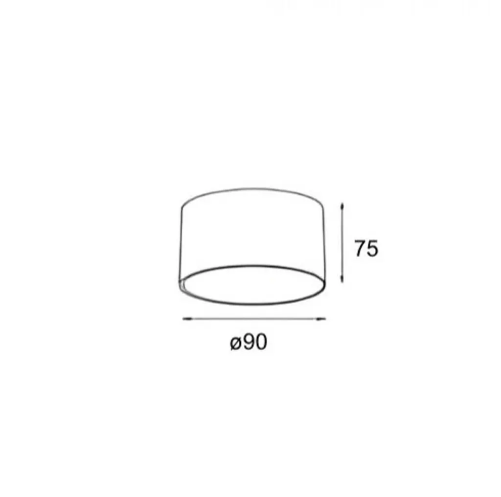 Светильник точечный KLOODI KD-RONDO90 8W CCT BK - фото 2