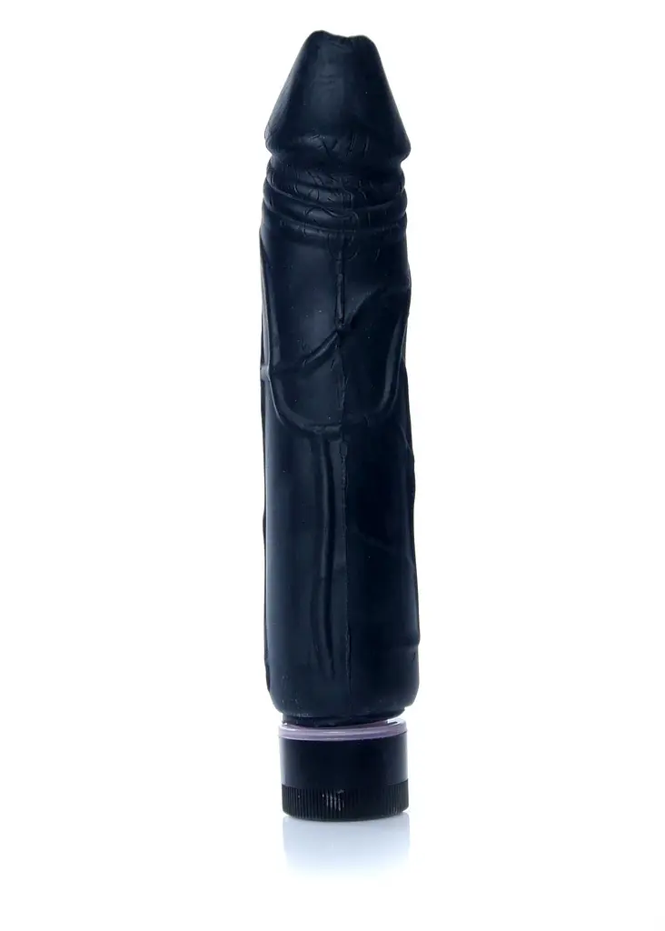 Вібратор Real Skin Multispeed Black, 22 см - фото 3