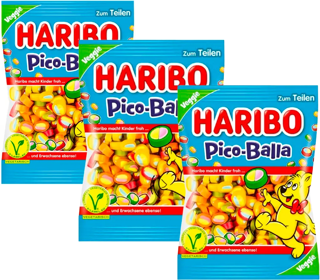 Жувальні цукерки Haribo Pico Balla 160г - фото 2