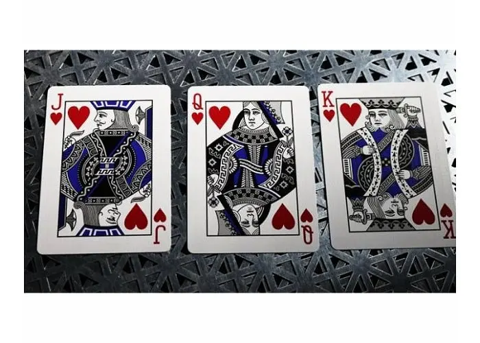 Карты игральные United States Playing Card Company Bicycle Foil Back Cobalt (blue) (02441) - фото 3