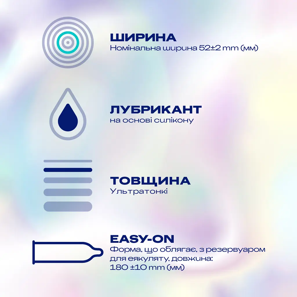 Презервативи Durex Іnvisible латексні з силіконовою змазкою ультратонкі 12 шт. (5052197049619) - фото 2