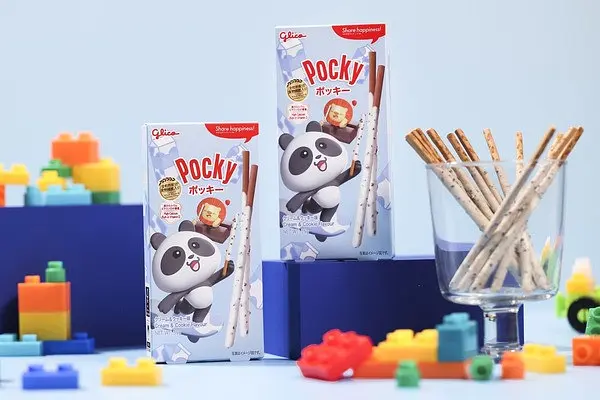 Японські палички Pocky Biscuit Sticks з молочно-шоколадним кремом та крихтами печива 35г - фото 3
