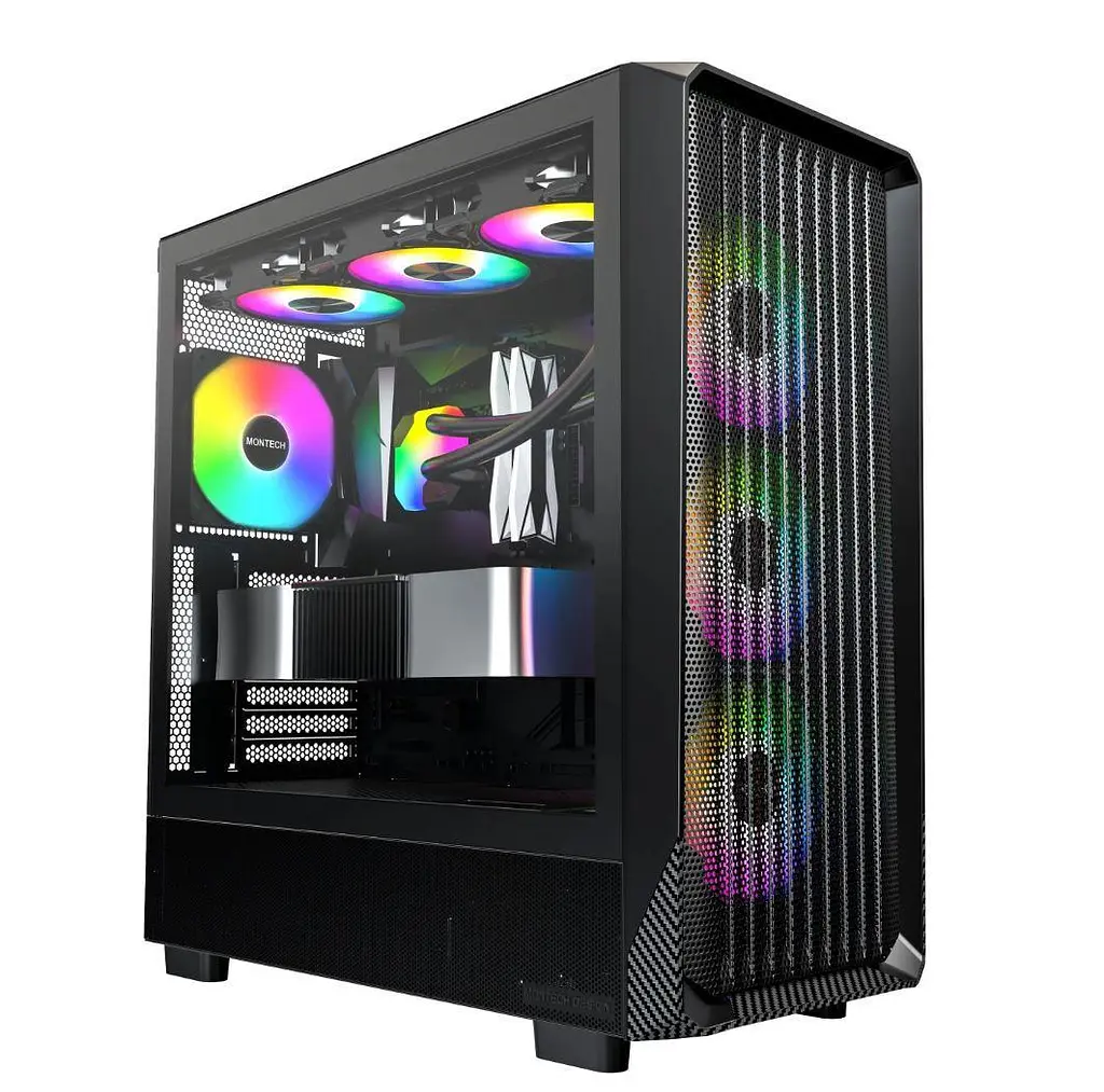 Корпус MATX W/O PSU X5 (B) MONTECH - фото 3