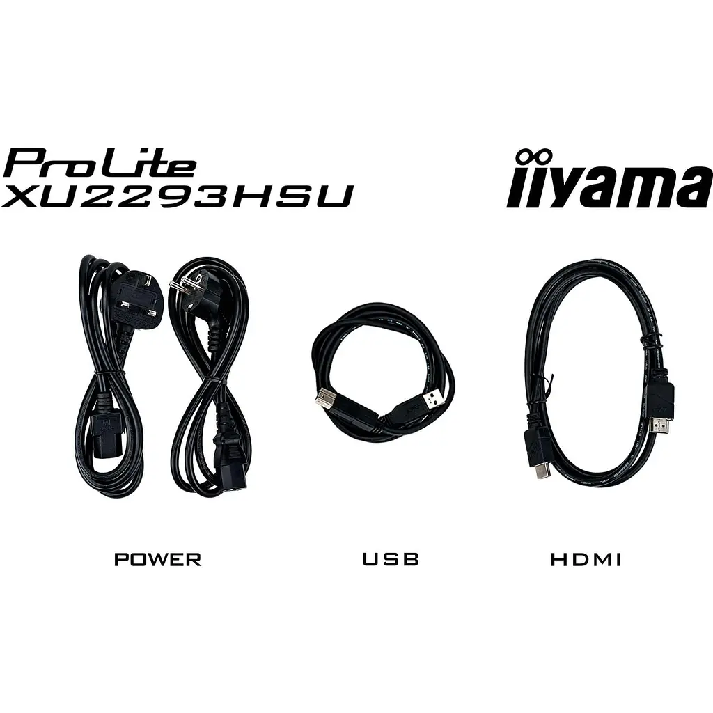 Монітор 21.5" Iiyama XU2293HSU-B7 FHD IPS 100Hz (XU2293HSU-B7) - фото 11