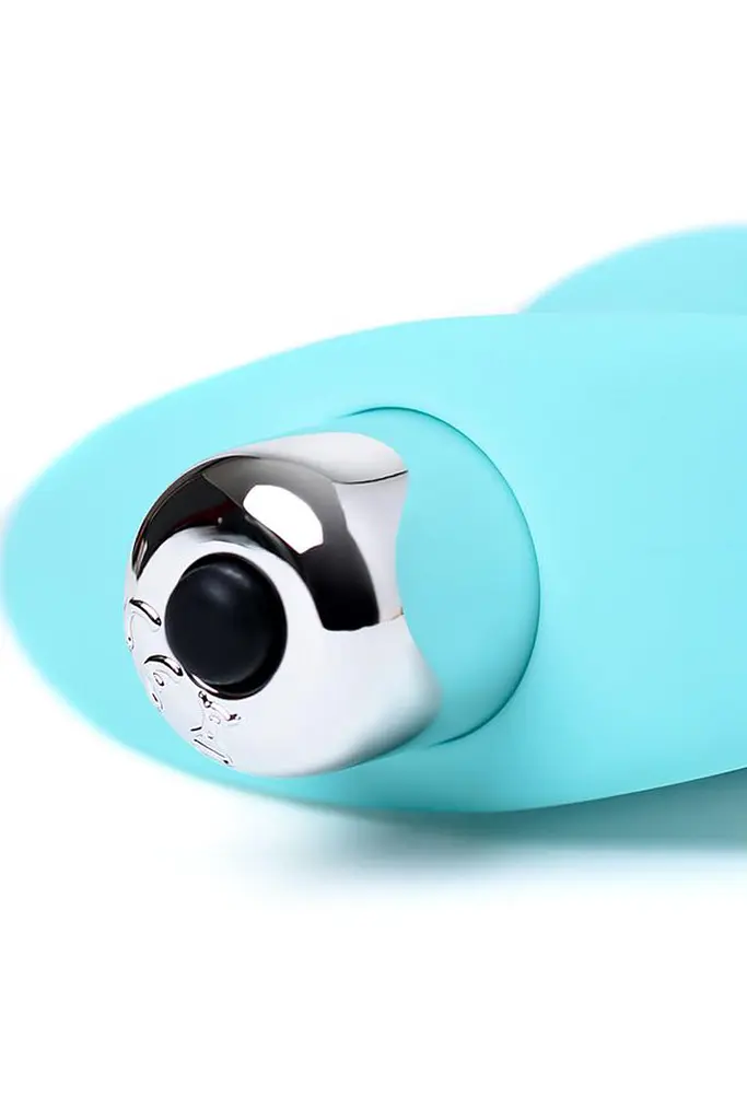 Анальная пробка ToDo Anal Vibro Plug Bland 12 см (бирюзовый) - фото 6