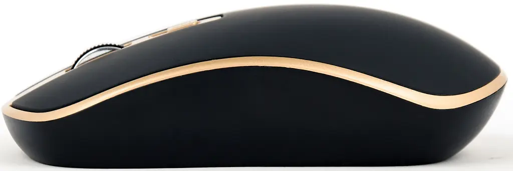 Мышь Gembird MUSW-4B-06-BG Wireless Black-Gold - фото 2