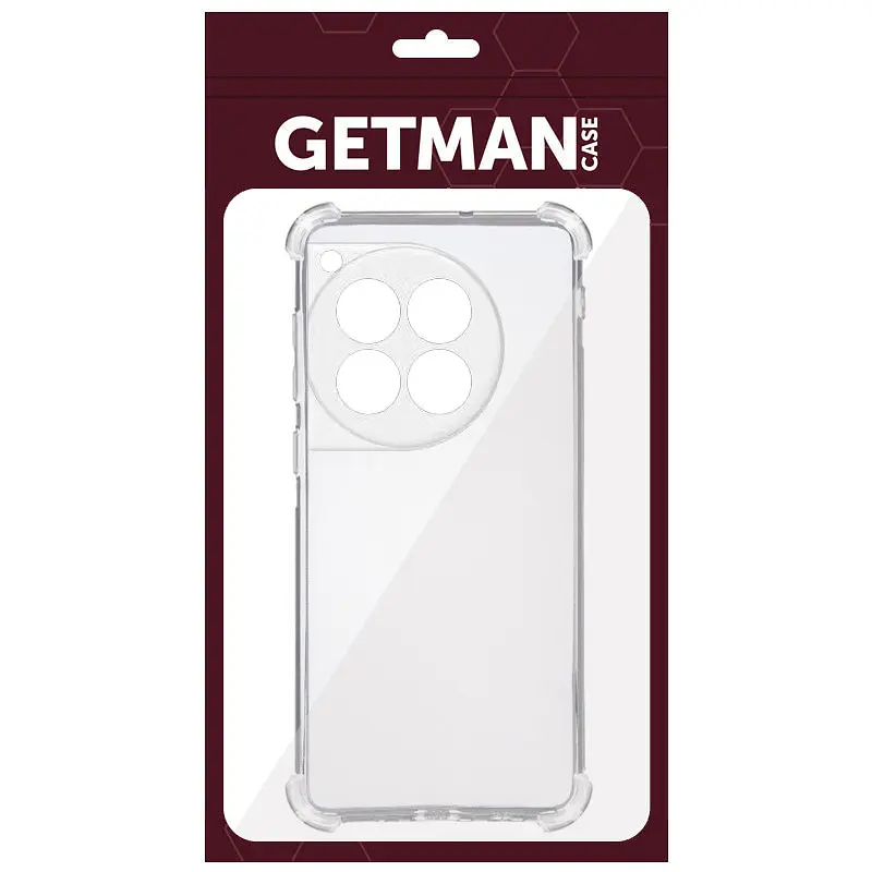 TPU чехол GETMAN Ease logo усиленные углы Full Camera для OnePlus 12 - фото 4