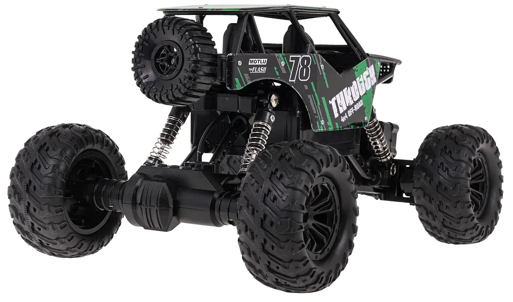 Машинка Ramiz внедорожник Crawler Racing 78 R/C 1:16 черный L-E578 - фото 6
