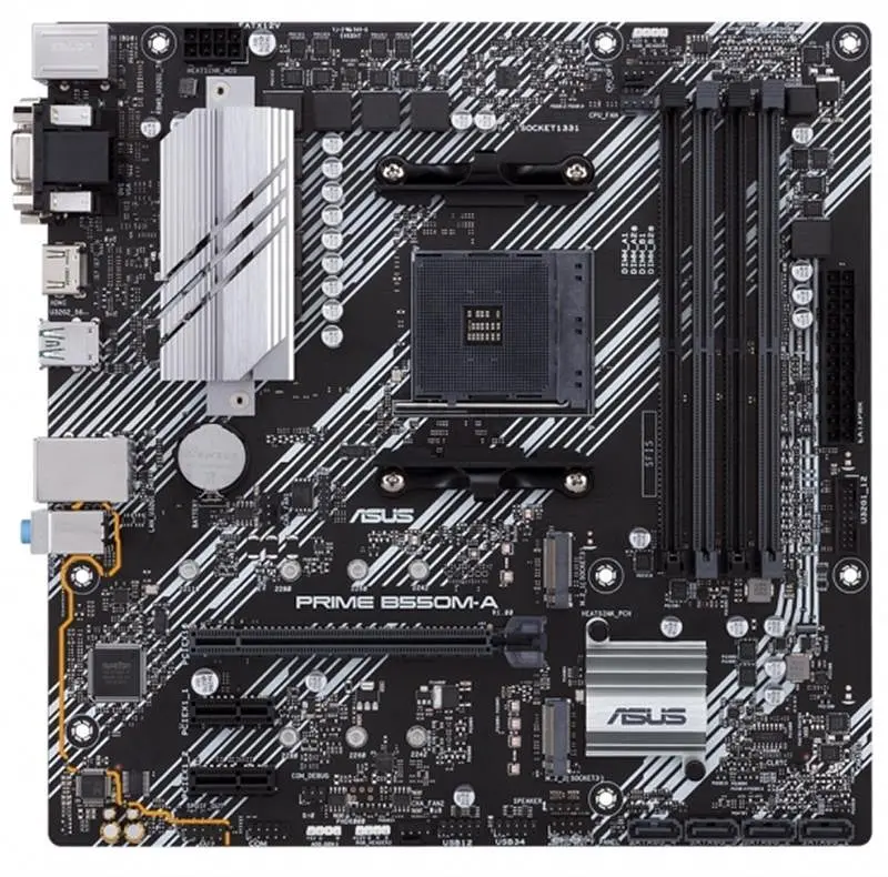 Материнская плата Asus Prime B550M-A/CSM Socket AM4 - фото 2