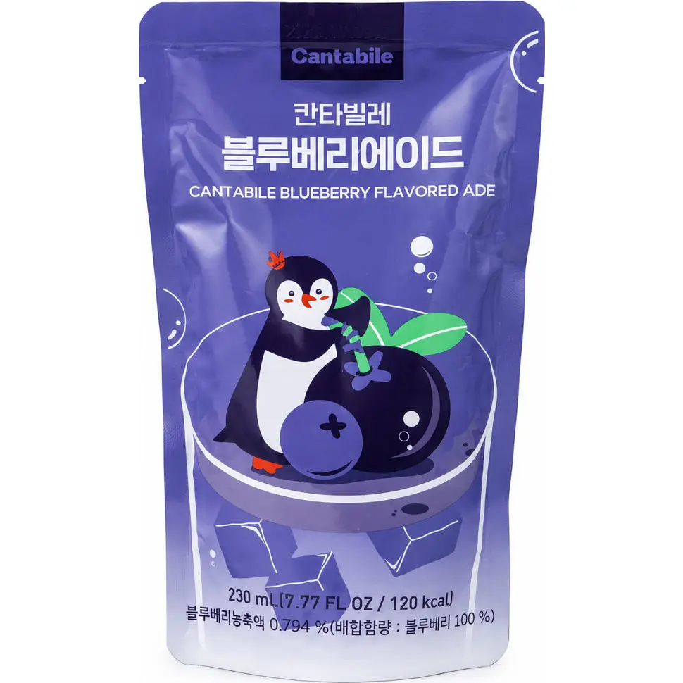 Напій Blueberry Flavored Ade Cantabile 230мл