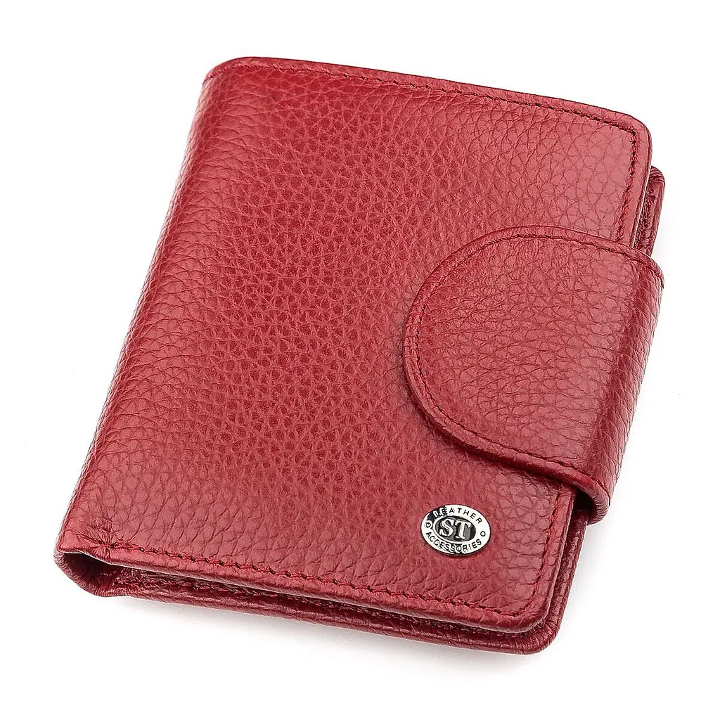 Гаманець жіночий ST Leather 18499 (ST415) невеликий червоний - фото 10