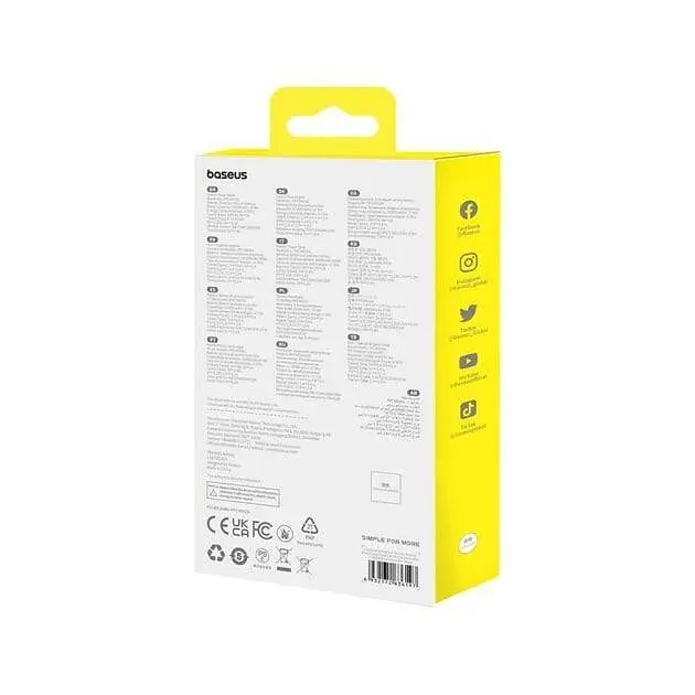 Магнитный внешний аккумулятор Baseus Magnetic Mini Air 10000mAh 20W белый - фото 8