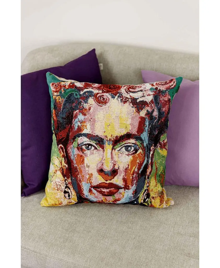 Подушка декоративна гобеленова 45х45 см FRIDA (029984) - фото 4