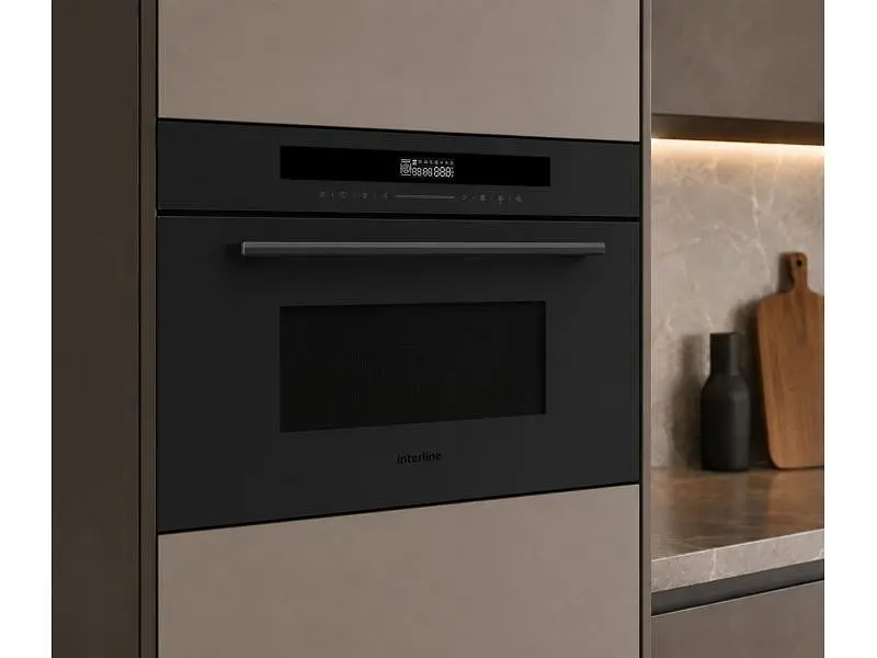 Мікрохвильовка з грилем Interline MWG 934 SSG BA Pure Black - фото 10