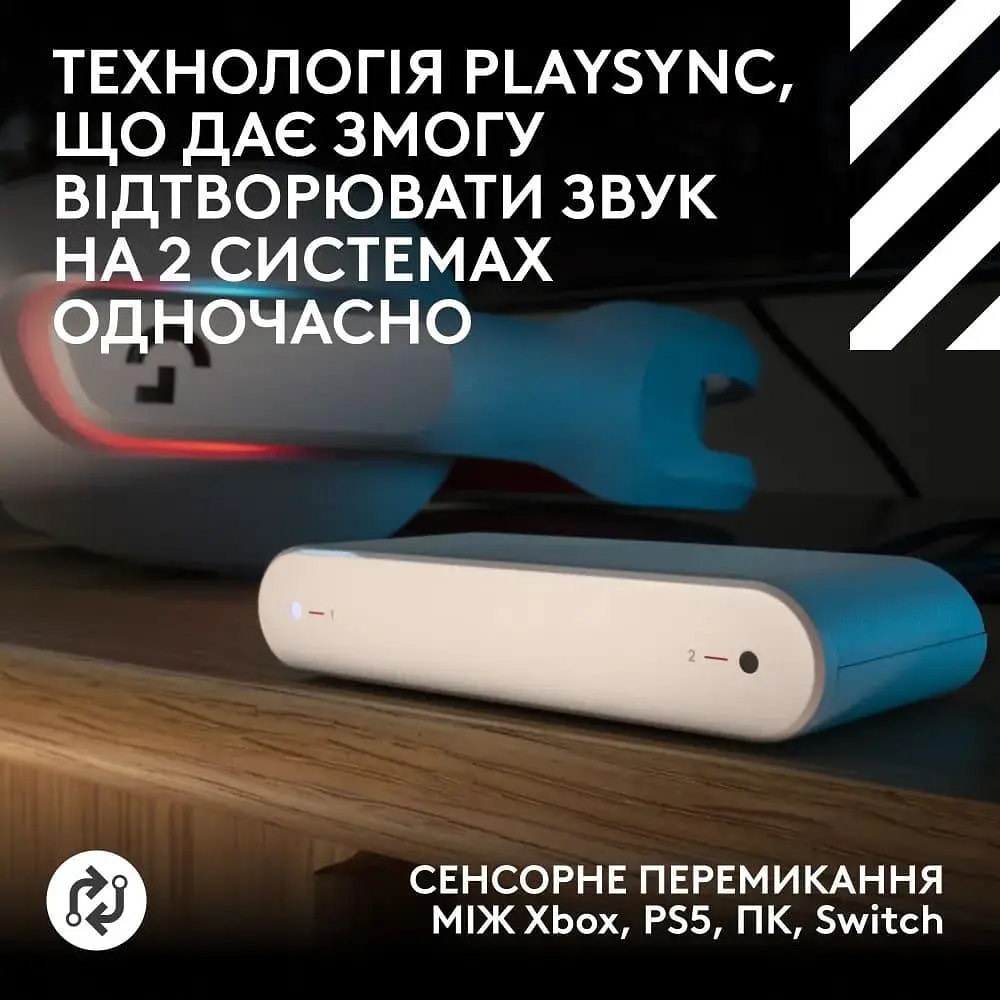 Ігрова гарнітура Logitech G ASTRO A20 X Lightspeed Wireless White (939-002253) - фото 13