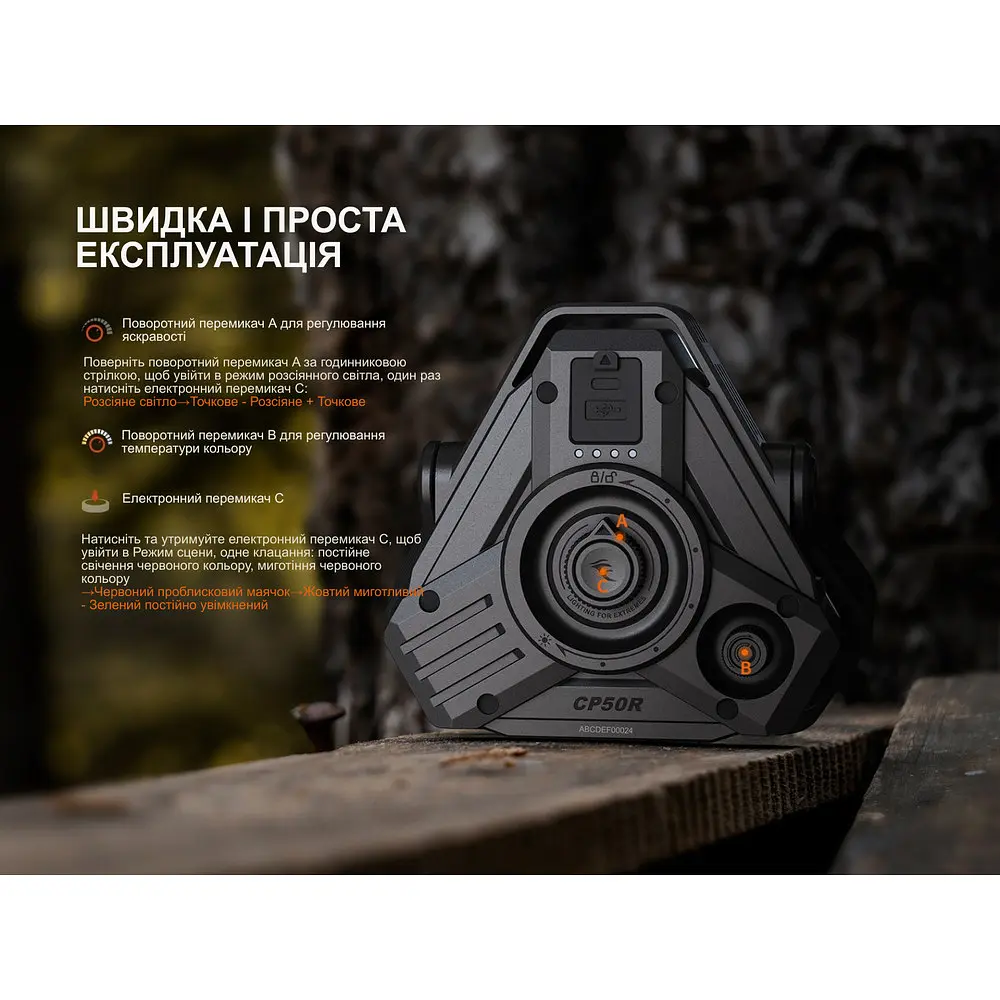 Фонарь кемпинговый Fenix CP50R - фото 10