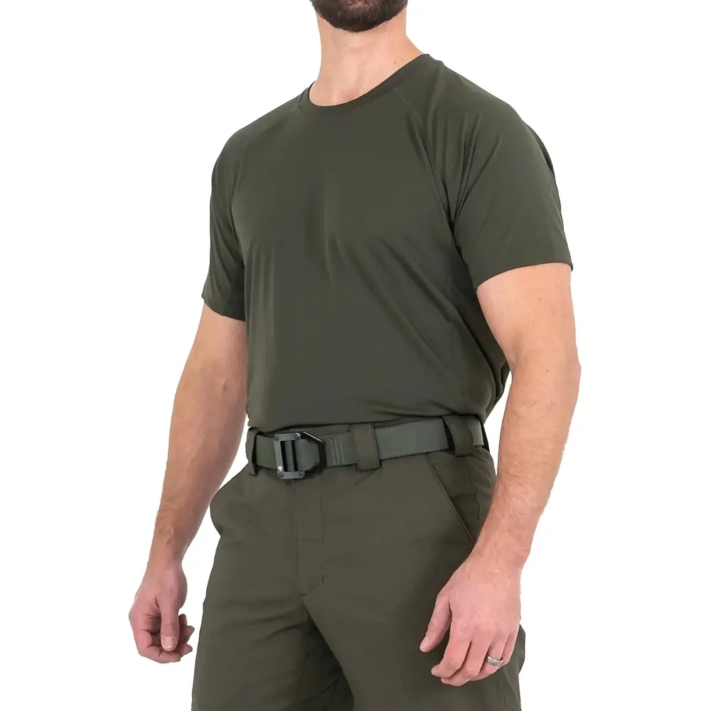 Футболка First Tactical Performance S/S L Зелений - фото 2