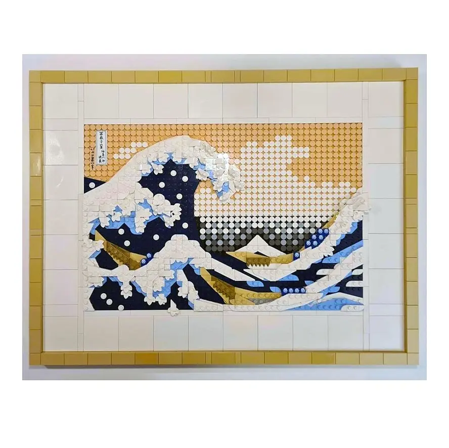 Конструктор LEGO Art Хокусай Велика хвиля 1810 деталей (31208) - фото 3