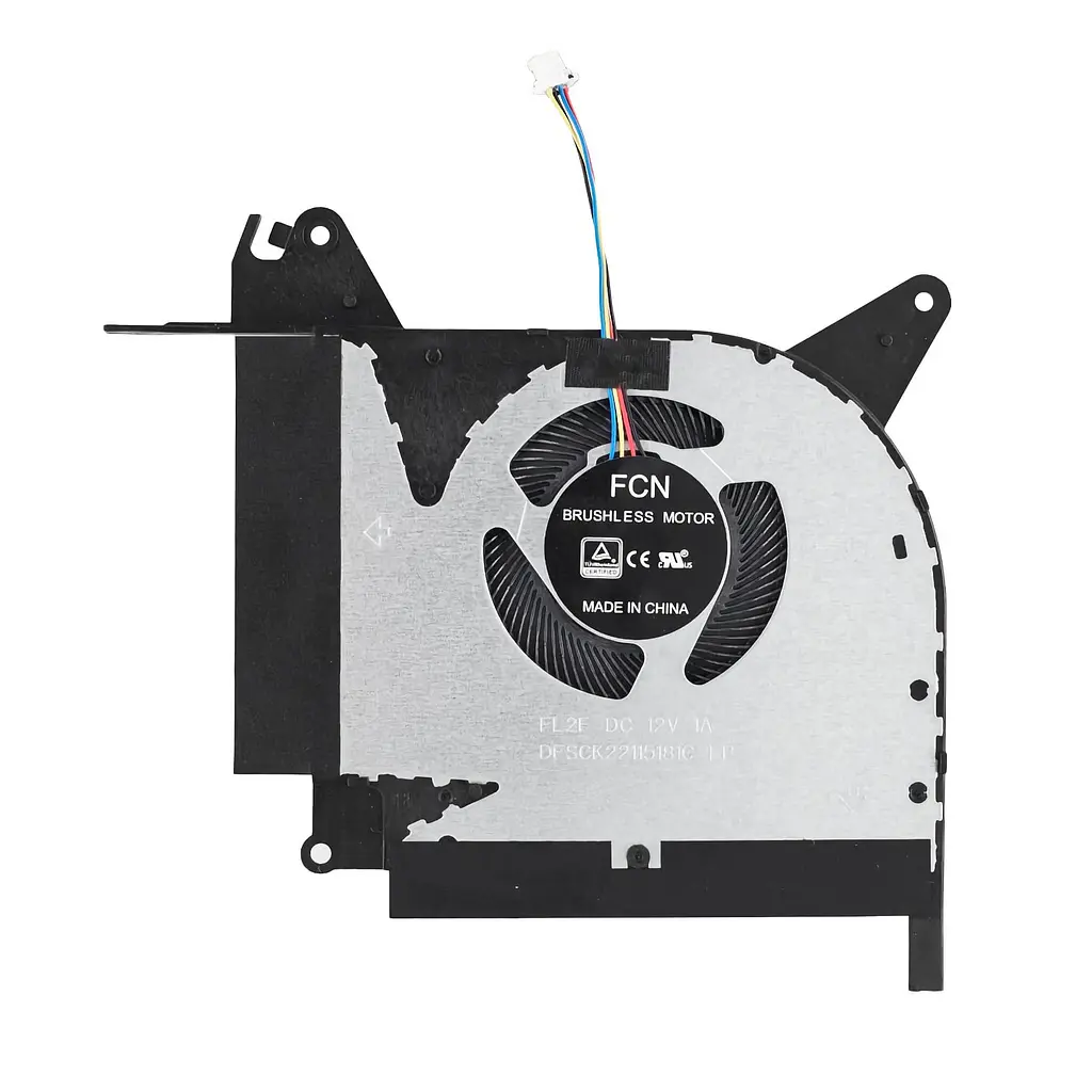 Вентилятор Asus (GPU fan 12V) кулер для моделей ноутбука ROG Strix Scar GL704GM, GL704GV, GL704GW (13NR00N0M10111) Asus, 12V, 4pin - фото 2