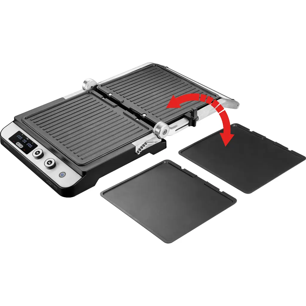 Електрогриль ECG KG 1000 Gourmet [120499] - фото 6