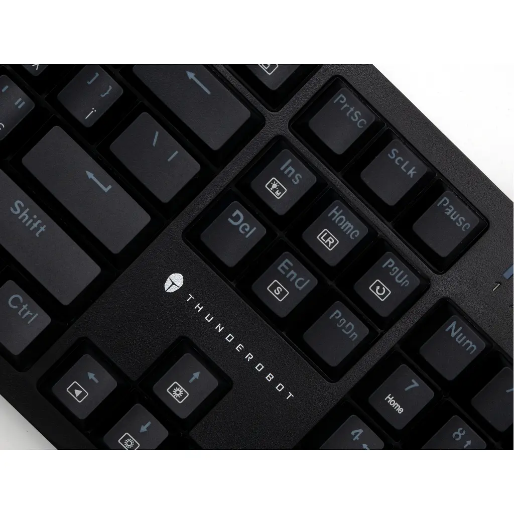 Клавіатура Thunderobot K104 Blue Switch USB UA Black (6932066309046) - фото 7