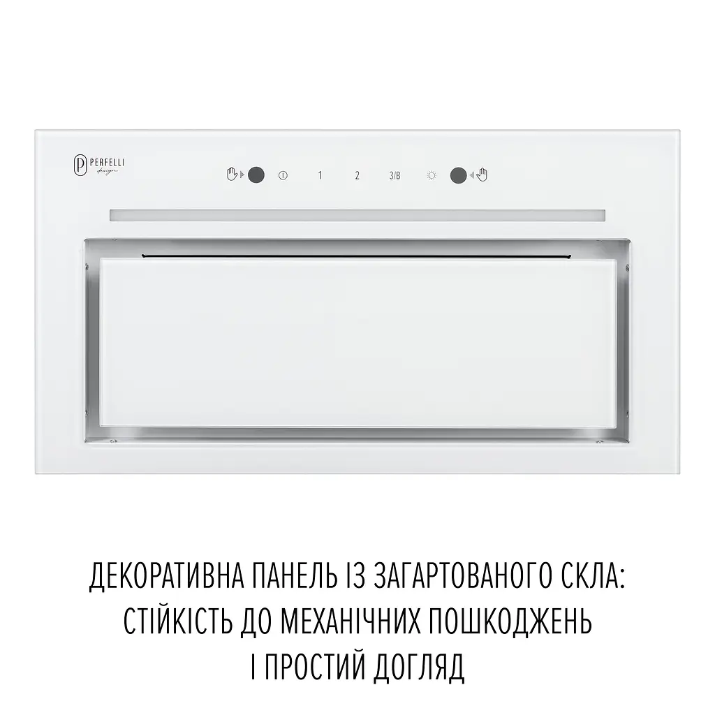 Витяжка повновбудована PERFELLI DESIGN FILINI 5 BIANCO SILENZIO - фото 2