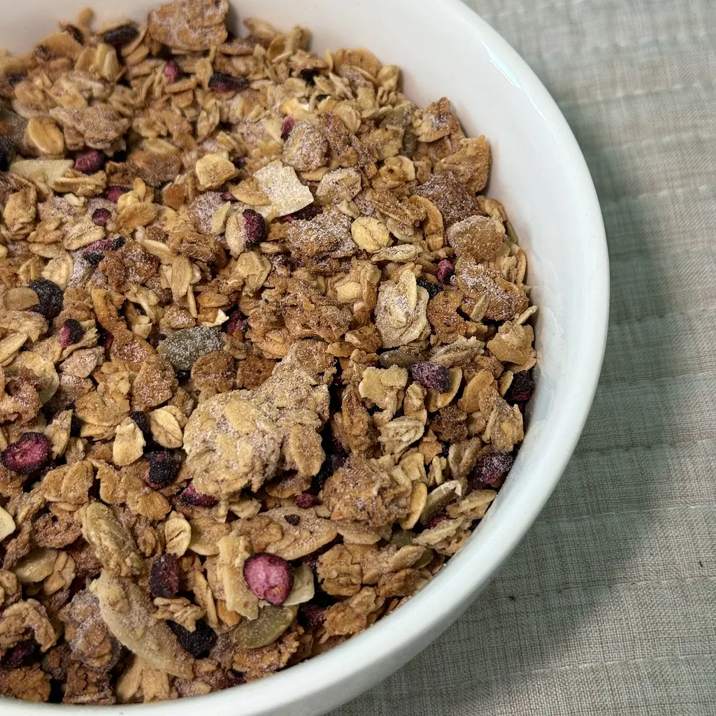 Колагенова гранола Лимон Чорниця Lemon Blueberry Collagen Premium Granola Gregory Mill 600 г - фото 3