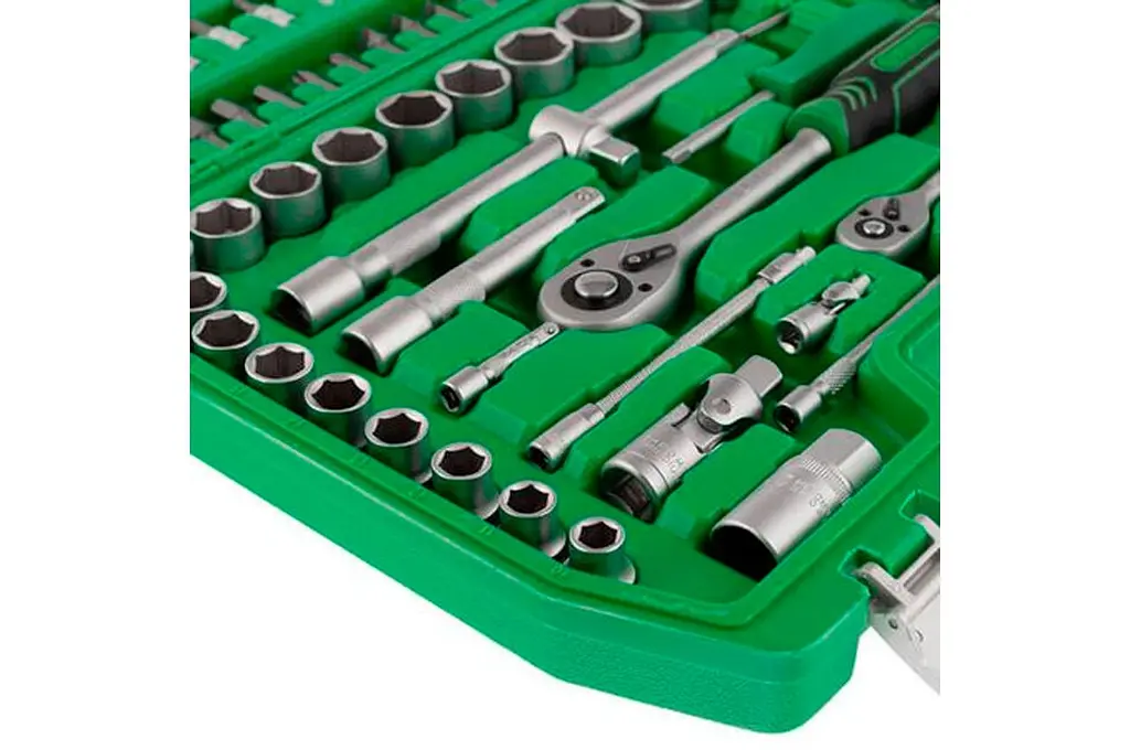 Набор ручного инструмента Intertool ET-6094SP 1/4" 1/2" SemiPro в наборе 94 предмета - фото 9