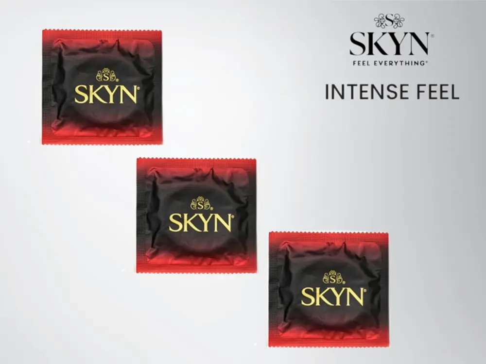 Презервативи Skyn Intense Feel без латексу 3 шт (ROZ6501053342) - фото 3