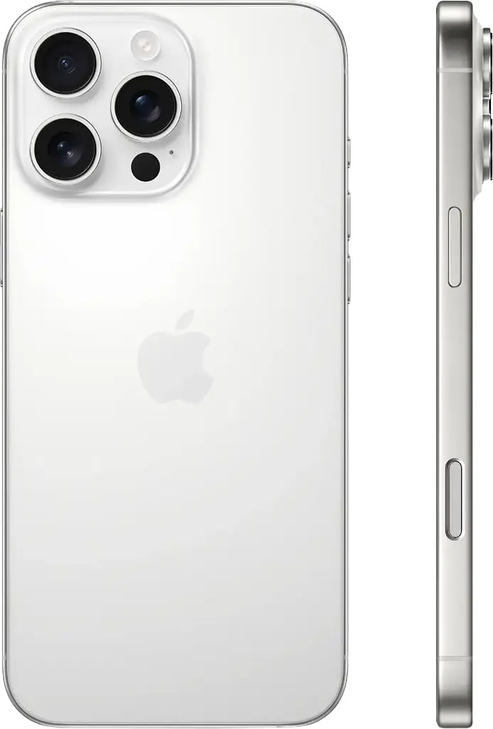 Смартфон Apple iPhone 16 Pro Max 256GB White Titanium (MYWW3) - фото 2