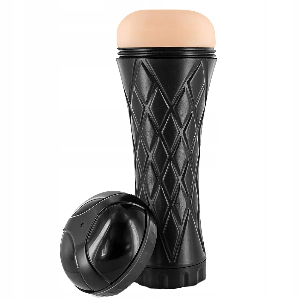 Мастурбатор Real Body Real Cup Anus Vibrating з вібрацією тілесний - фото 4