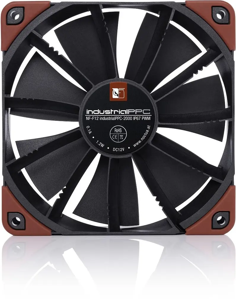 Вентилятор Noctua NF-F12 industrialPPC-2000 IP67 PWM 120мм (NF-F12iPPC-2000 IP67 PWM) - фото 4