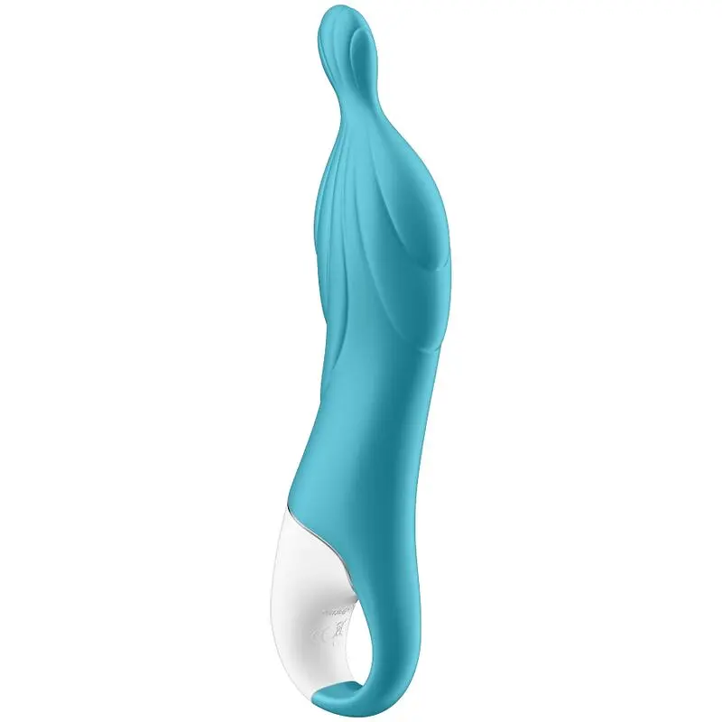 Вібратор Satisfyer – A-Mazing 2 Інноваційний для точки А, 21.7х3.8 см бірюзовий - фото 4