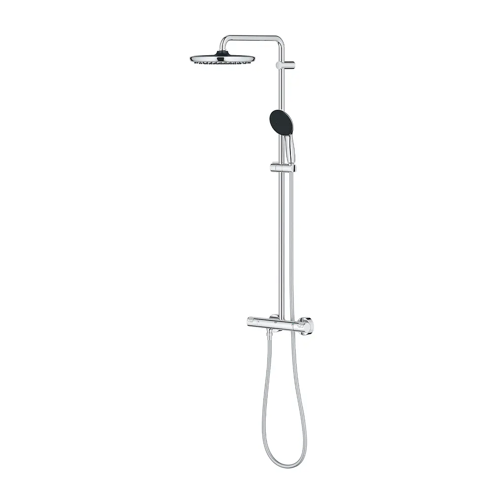 Душова система термостатична Grohe QuickFix Vitalio Comfort System 250 26677001, Хром - фото 4