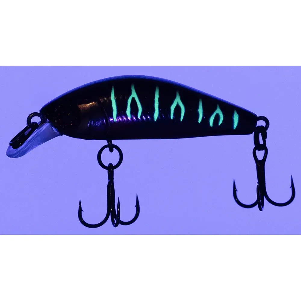 Воблер Jackall Chubby Minnow 35мм 2.3г UV UL Tamamushi Tiger - фото 3