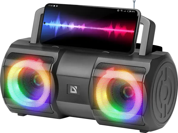 Портативна колонка Defender Beatbox 20 20Вт, Black (65420) - фото 3
