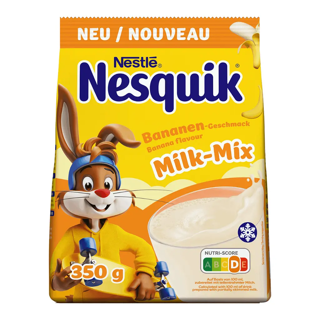 Какао Nesquik Milk Mix Banana з бананом 350 г