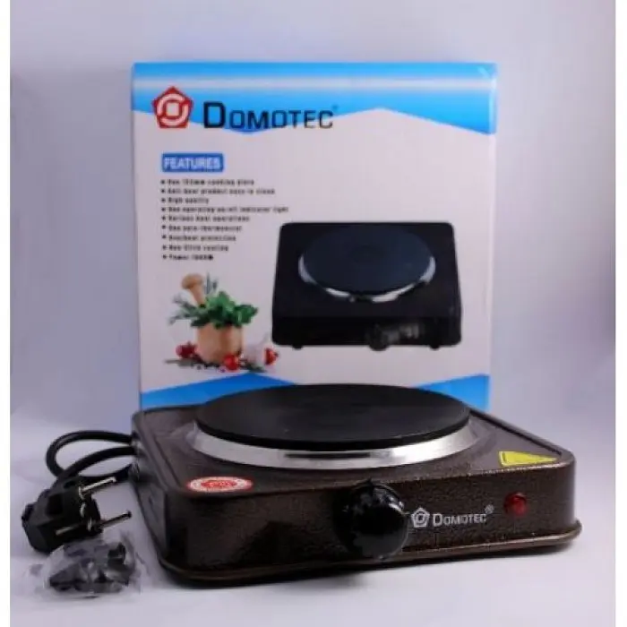 Плита електрична однокомфоркова Domotec MS-5821 1000W електроплита - фото 6